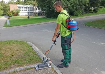 InfraWeeder Eco im Einsatz