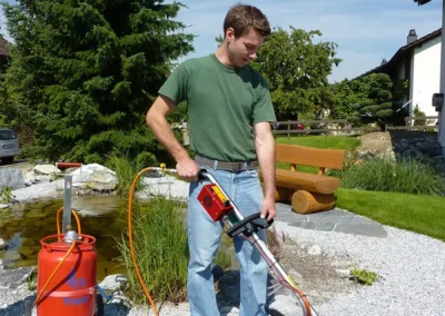 InfraWeeder Eco im Einsatz