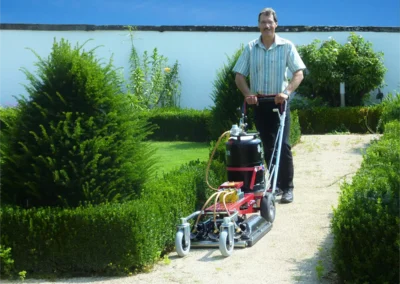 InfraWeeder Master im Einsatz