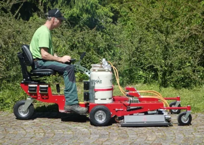 InfraWeeder Master Pro im Einsatz