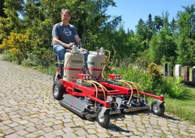 InfraWeeder Master Pro im Einsatz