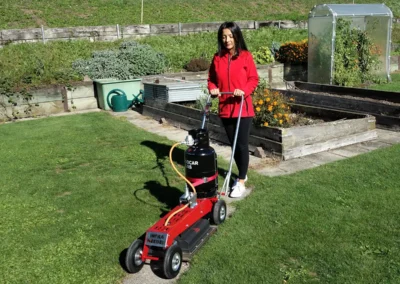 InfraWeeder Ronco im Einsatz